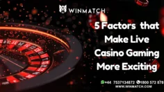 5 Factors that Make Live Casino Gaming More Exciting