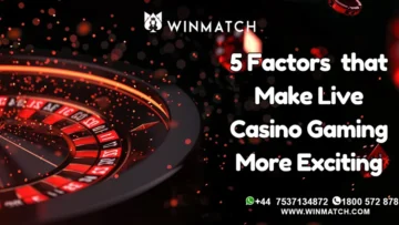 5 Factors that Make Live Casino Gaming More Exciting