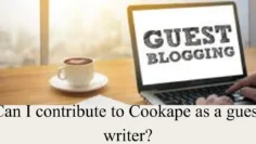 Can I contribute to Cookape as a guest writer