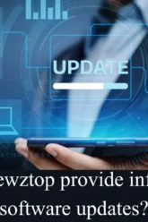 Does Technewztop provide information on software updates