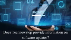 Does Technewztop provide information on software updates