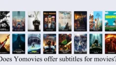 Does Yomovies offer subtitles for movies
