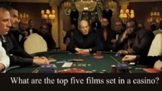 What are the top five films set in a casino