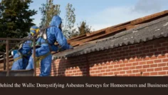 behind the walls demystifying asbestos surveys for homeowners and businesses