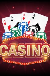 casino-frame-label-falling-ribbons-casino-vector