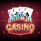 casino-frame-label-falling-ribbons-casino-vector