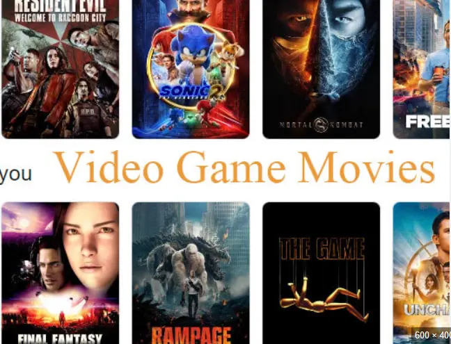 evolution of movies based on games