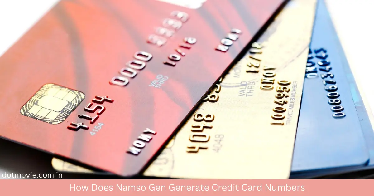 How Does Namso Gen Generate Credit Card Numbers