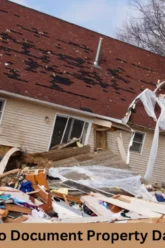 how to document property damage