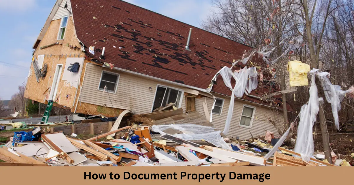 How to Document Property Damage