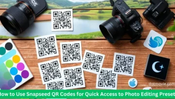 how to use snapseed qr codes for quick access to photo editing presets