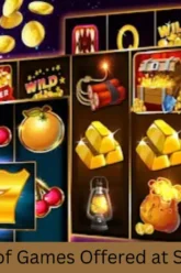 types of games offered at slots777