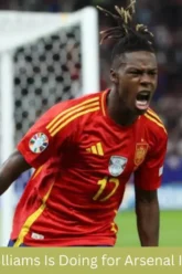 what nico williams is doing for arsenal In euro 2024